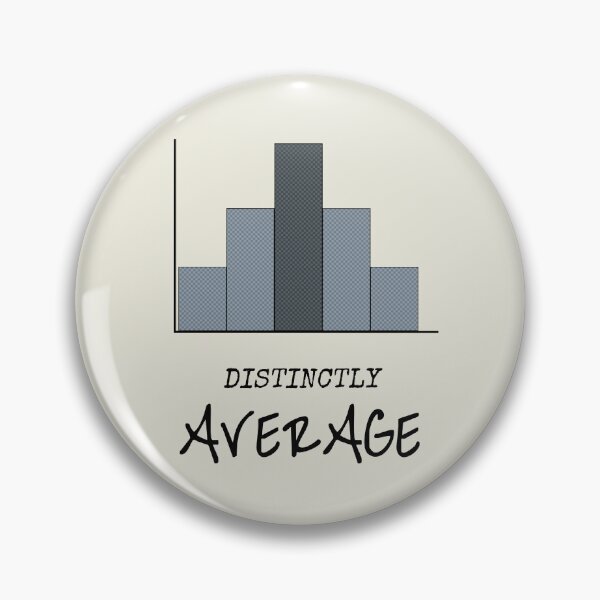 Item preview, Distinctly Average designed and sold by MBiBtYB.