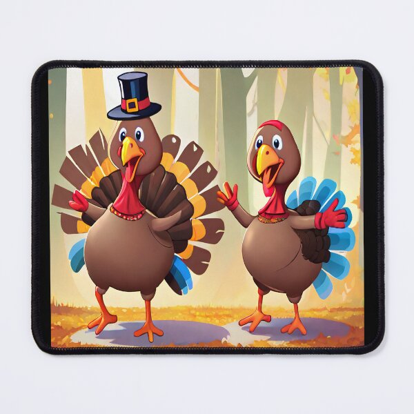 Item preview, Thanksgiving Turkey's Dancing designed and sold by KoliBabb.