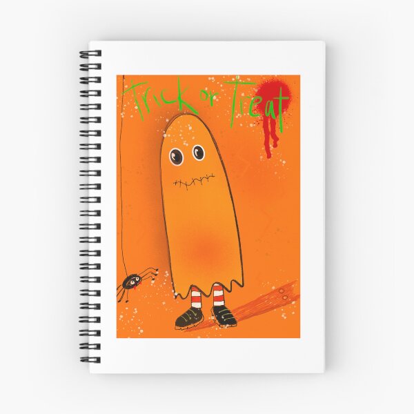 Item preview, Halloween trick or treat card designed and sold by Roccodile.