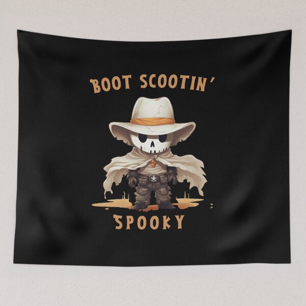 Item preview, Ghost cowboy boot scootin designed and sold by Mateusz Majcherek.