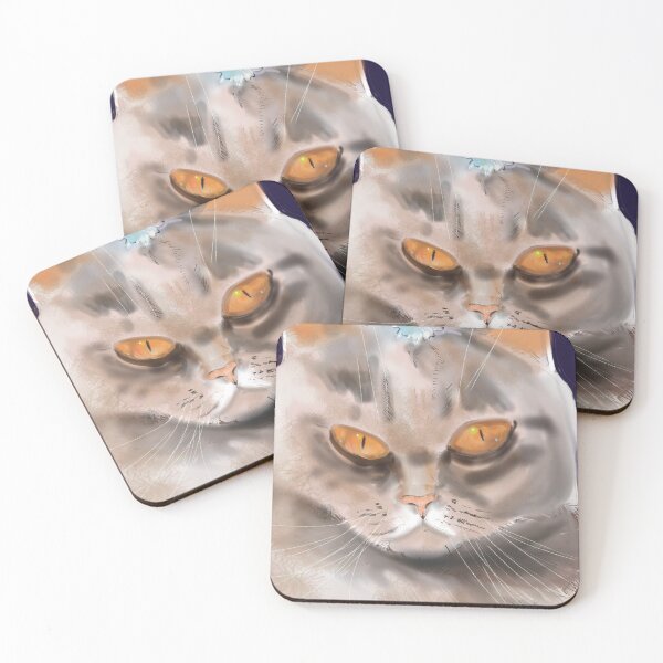 Item preview, Cat with a daisy crown designed and sold by Jacinta hunt.