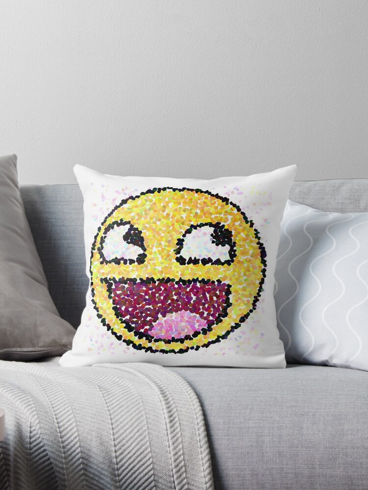 Justice clearance emoji pillow