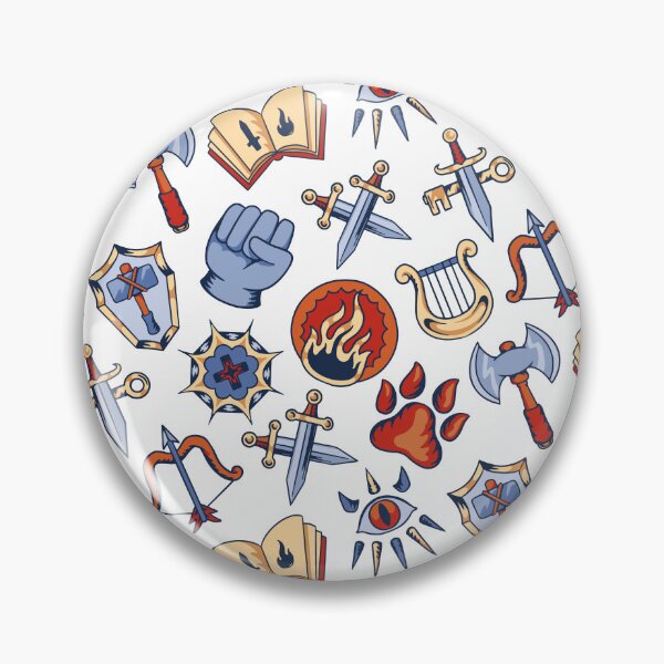 Item preview, DnD RPG Classes Pattern designed and sold by sunburstrpg.