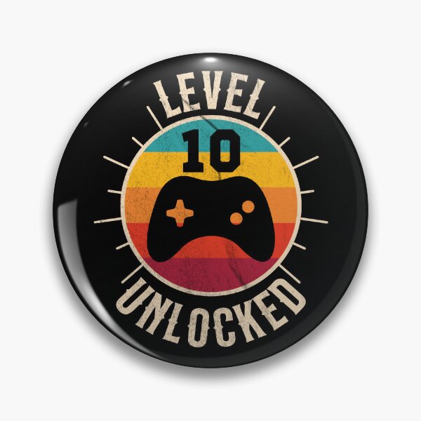 Item preview, Level 10 Unlocked designed and sold by BYNDART.