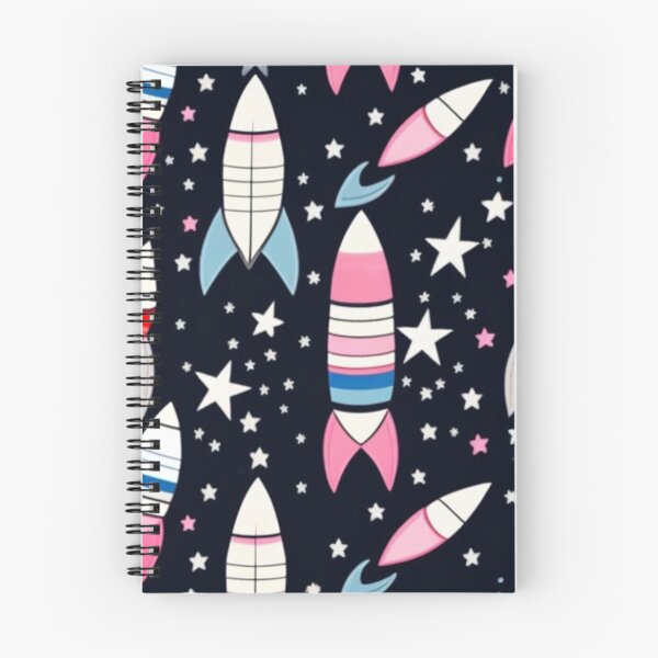 Item preview, Space rocket pattern  designed and sold by Roxburylane.