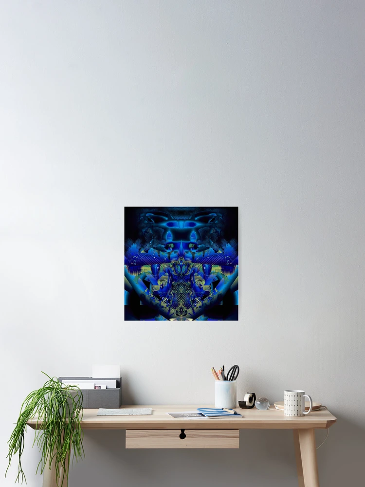 Aperçu 2 sur 3. Poster avec l'œuvre All-seeing créée et vendue par Elizabeth Austin-Craig.