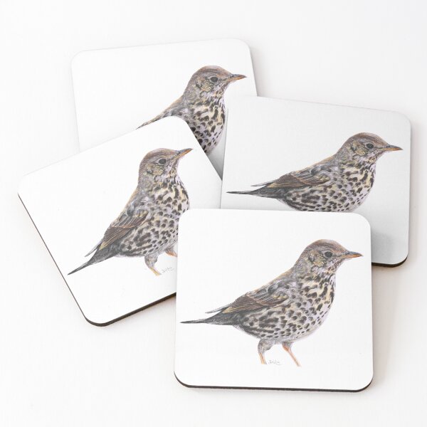 Item preview, Song Thrush designed and sold by LillaArtNature.