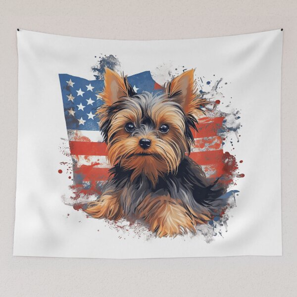 Item preview, Yorkie Americana designed and sold by kentHdesigns.