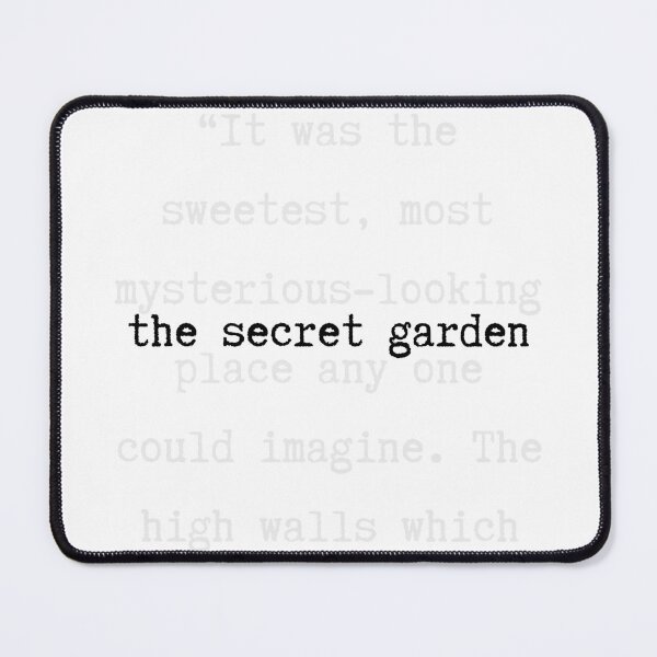 Item preview, The Secret Garden | Typewriter Font | Frances Hodgson Burnett designed and sold by WordsToArt.