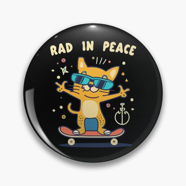 Item preview, CAT Rad in peace  designed and sold by Coollzone.