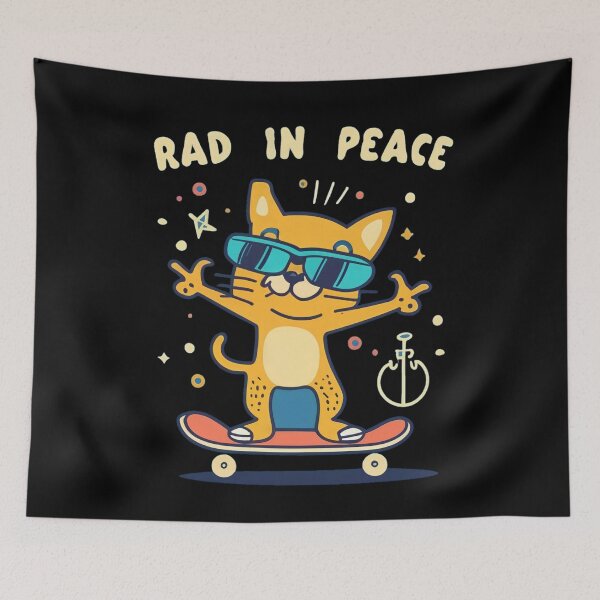 Item preview, CAT Rad in peace  designed and sold by Coollzone.