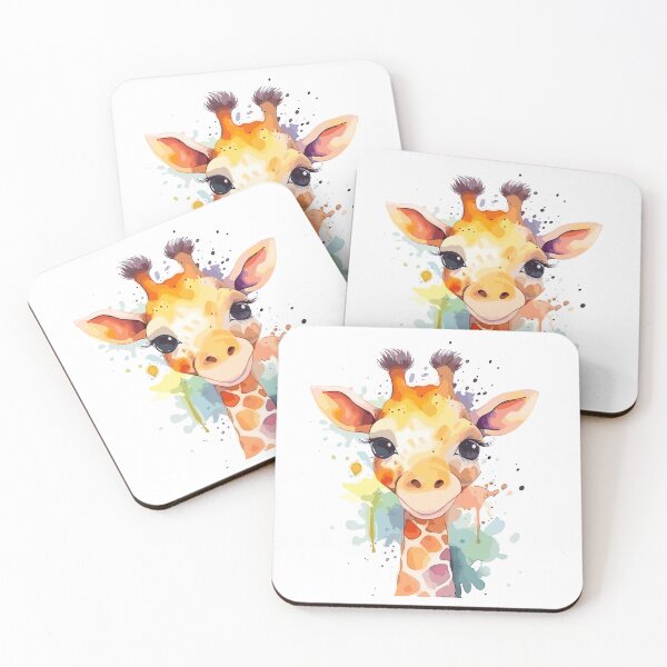 Item preview, Cute Giraffe Pastel designed and sold by PrintablePalace.