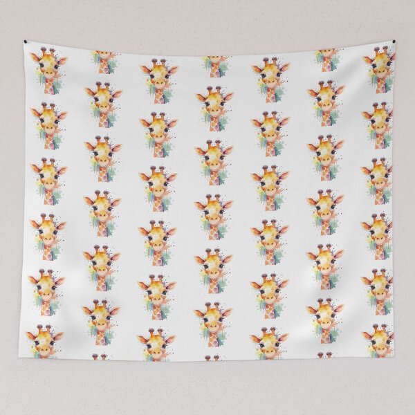 Item preview, Cute Giraffe Pastel designed and sold by PrintablePalace.