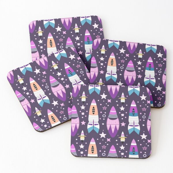 Item preview, Purple rockets designed and sold by Roxburylane.