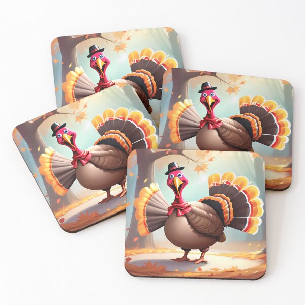 Item preview, Thanksgiving Turkey Waving Hello designed and sold by KoliBabb.