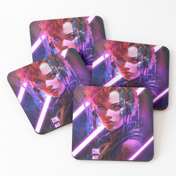 Item preview,  Ctrl Alt Destroy Cyberpunk Girl designed and sold by PVSKI.
