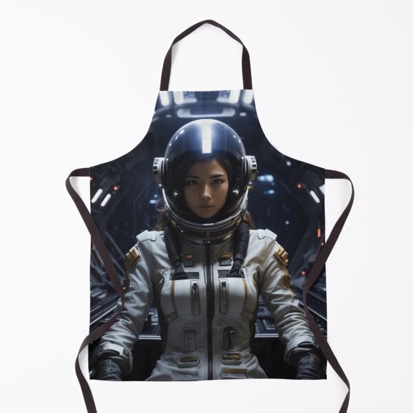 Item preview, Female astronaut in the cockpit designed and sold by biiid.