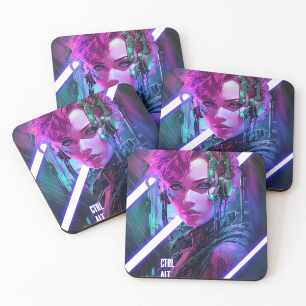 Item preview, Ctrl Alt Destroy Cyberpunk Girl designed and sold by PVSKI.