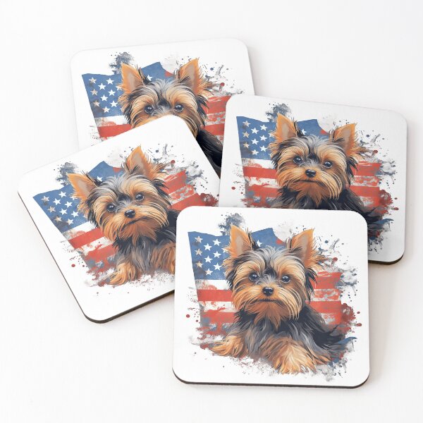 Item preview, Yorkie Americana designed and sold by kentHdesigns.