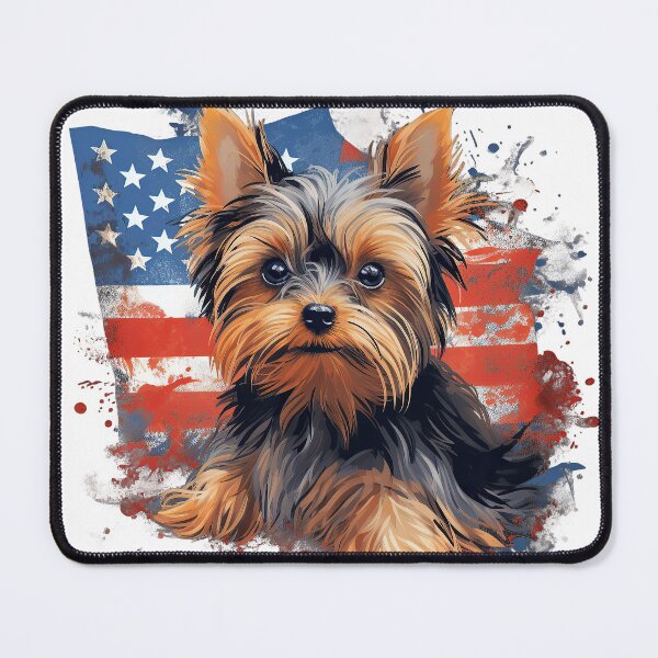 Item preview, Yorkie Americana designed and sold by kentHdesigns.