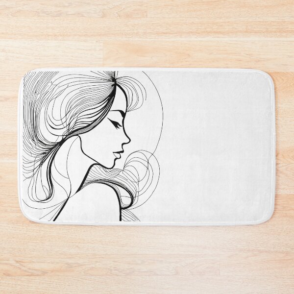 Item preview, Lady Line Art - Elegance and Sophistication designed and sold by soloveyko.