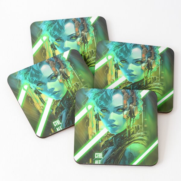 Item preview, Ctrl Alt Destroy Cyberpunk Girl designed and sold by PVSKI.