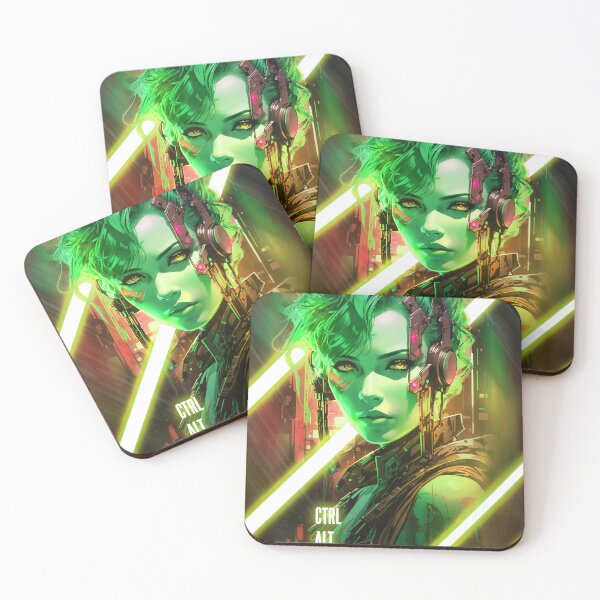 Item preview, Ctrl Alt Destroy Cyberpunk Girl designed and sold by PVSKI.
