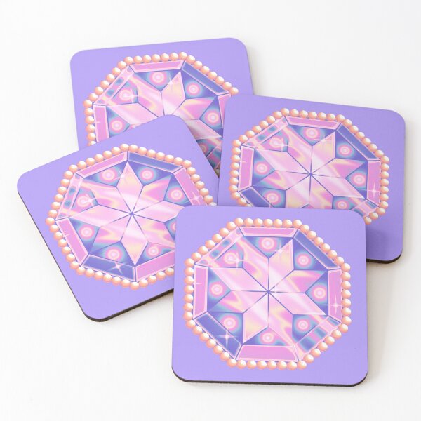 Item preview, Octagon Light_Pink Rose Gold designed and sold by Cndy-Undergrnd.