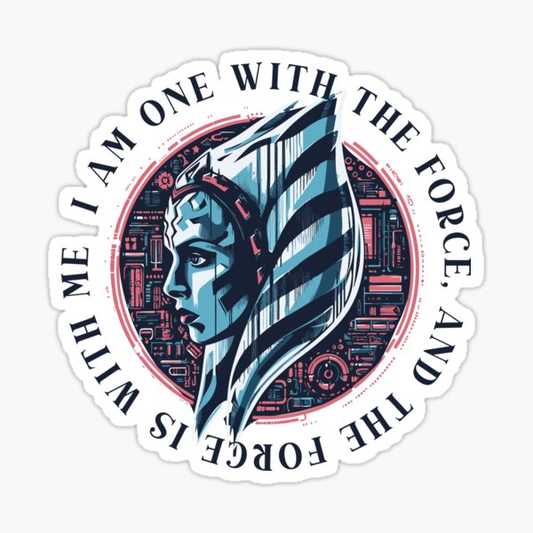 Vista previa del artículo con la obra «Aprendiz padawan de Anakin Skywalker Ahsoka Tano», diseñado y vendido por What you are is Beautiful.