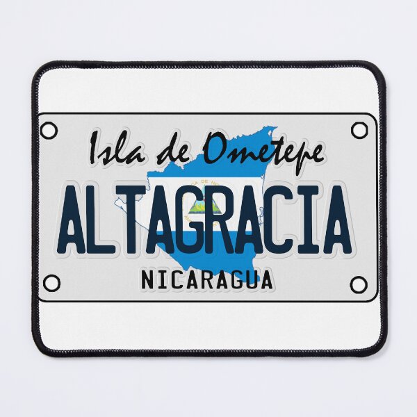 Item preview, Altagracia Decorative License Plate designed and sold by GrafikaNica.