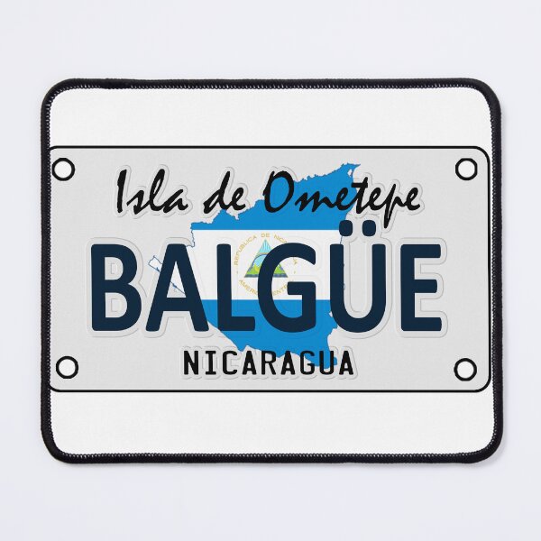 Item preview, Balgüe Decorative License Plate designed and sold by GrafikaNica.