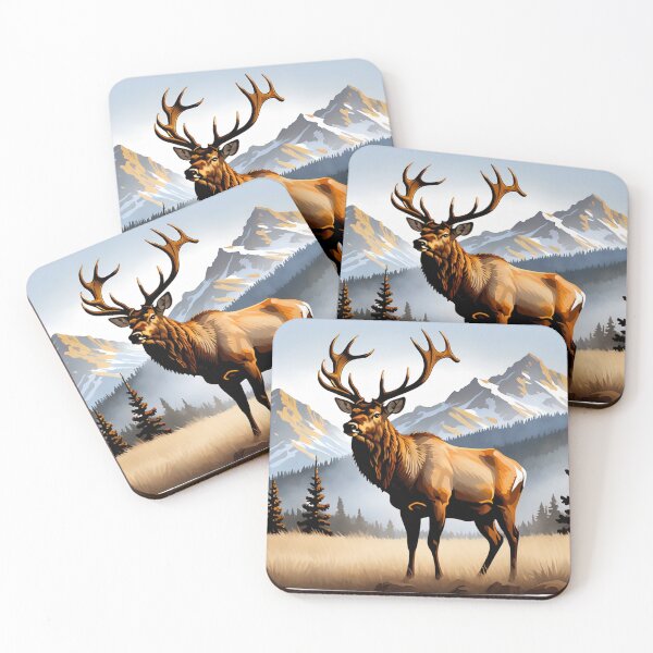 Item preview, Rocky Mountain Bull Elk designed and sold by Gilby-Designs.
