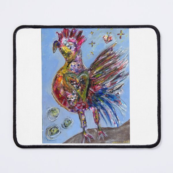 Item preview, Rooster Rules the Roost - Whimsical Abstract Animal Art designed and sold by license2spell.