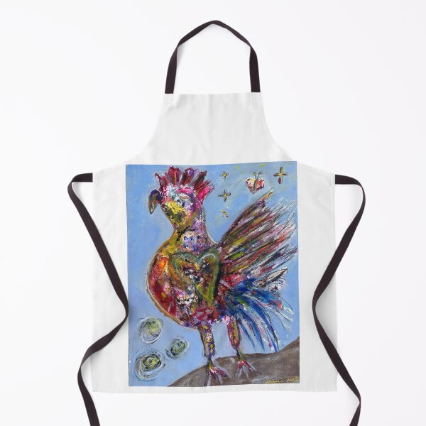 Item preview, Rooster Rules the Roost - Whimsical Abstract Animal Art designed and sold by license2spell.