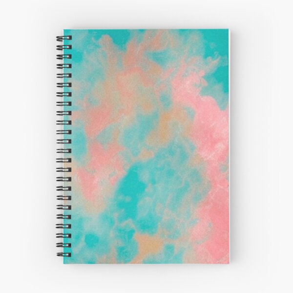 Item preview, Pink clouds in a blue sky, abstract paint  designed and sold by LiquidGround.