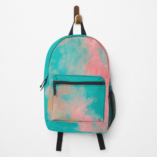 Item preview, Pink clouds in a blue sky, abstract paint  designed and sold by LiquidGround.