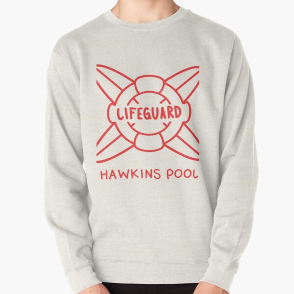 Hawkins Pool Lifeguard Hoodie - Lifeguard Hoodie 