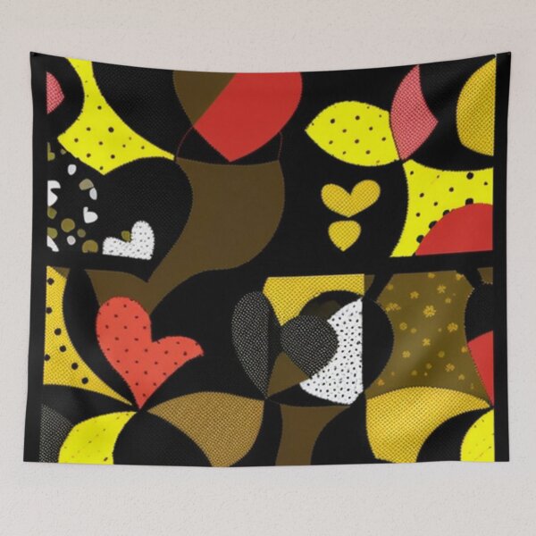 Item preview, Heart Patchwork  designed and sold by Roxburylane.