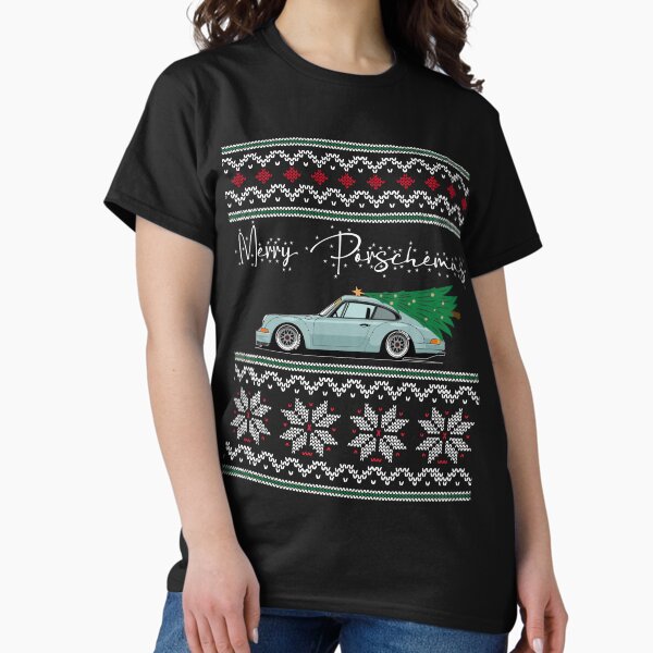 Item preview, Merry Porschemas - Sleek Coupe Meets Festive Cheer designed and sold by 365CarMods Official.