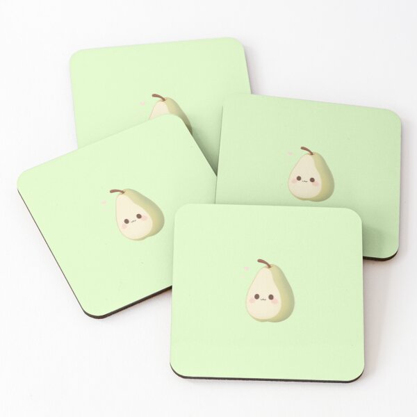 Item preview, Cute Kawaii Pear - Food  designed and sold by Shiny Studio .