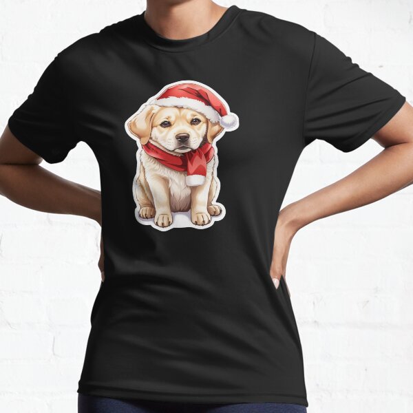 Christmas Pawster Active T-Shirt
