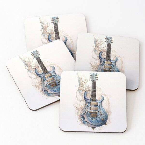 Item preview, baroque art guitar prin designed and sold by dcrc.