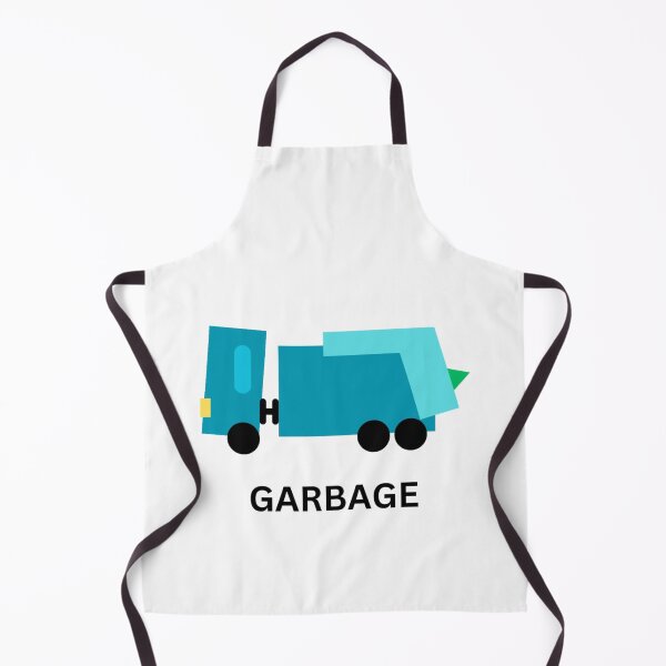 Item preview, garbage truck blue theme v2 designed and sold by fishpressink.