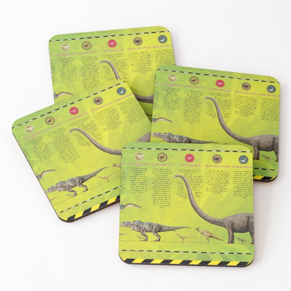 Item preview, 1997 Dinosaur Infographic Chart designed and sold by jurassicdesign.