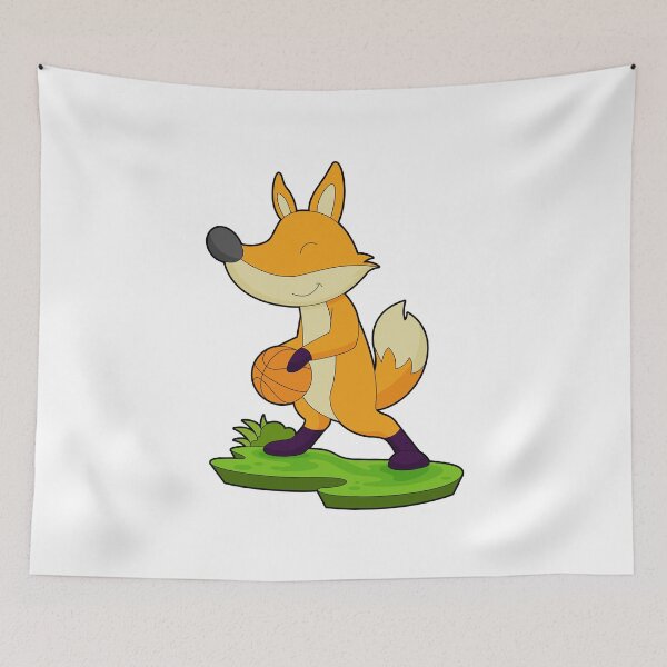 Item preview, Fox Basketball player Basketball designed and sold by Snabdesign84.