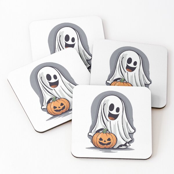 Item preview, Cheerful Halloween Ghost designed and sold by StyleSketch.