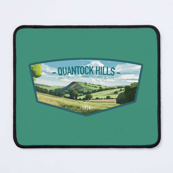 Item preview, Quantock Hills Area of Outstanding Natural Beauty (AONB) United Kingdom 2 - Sticker Series Digital Art | WanderUpNorthCo. designed and sold by WanderUpNorth.