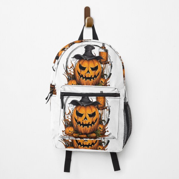 Item preview, Scary Halloween Pumpkins designed and sold by CatSomeART.