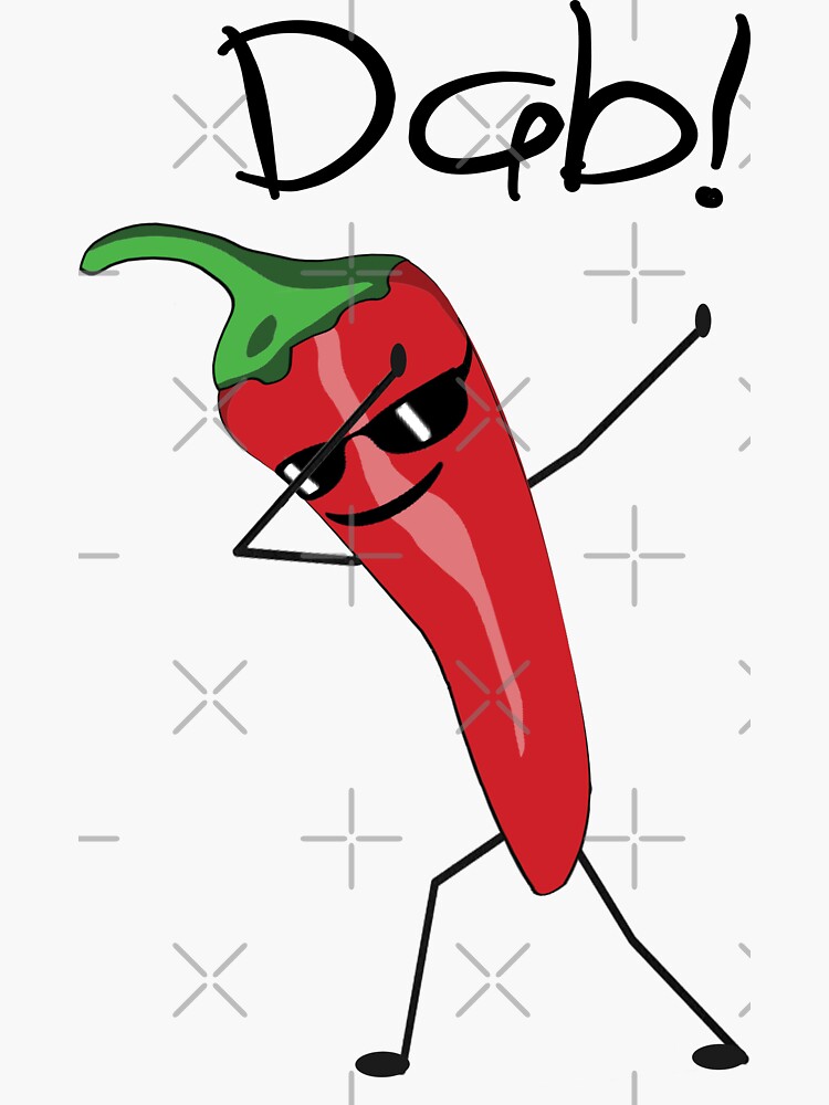 Dabbing Yellow Chili Pepper Mexican Hot Dab Shirt Dabbing Yellow Chili Pepper Mexican Hot Dab Shirt