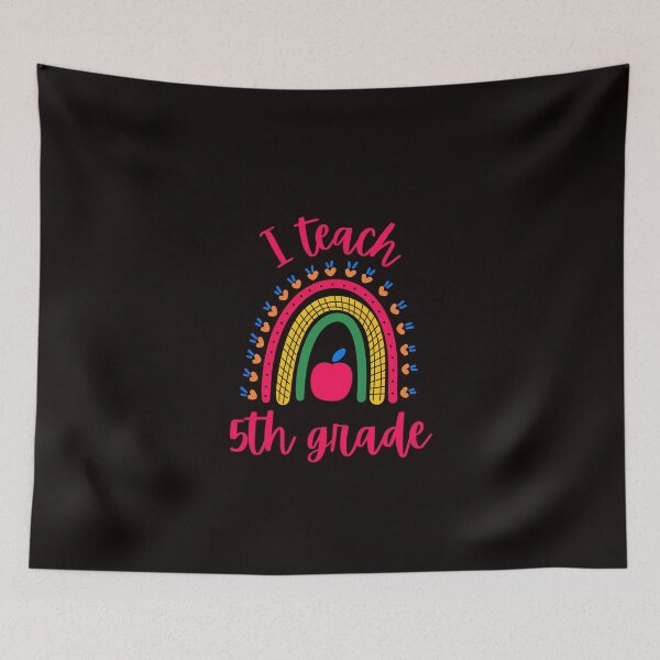 Item preview, I teach 5th grade designed and sold by Studio29shirts.
